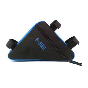 Bolsa de marco de tubo frontal triangular impermeable, soporte para SILLÍN de <span class=keywords><strong>bicicleta</strong></span> de ciclismo, 4 opciones de color para <span class=keywords><strong>bicicleta</strong></span> de montaña y equitación urbana - Product Image 3