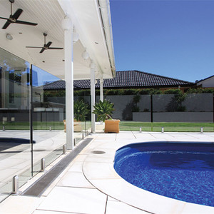 Valla <span class=keywords><strong>de</strong></span> Vidrio para Piscina con Abrazadera <span class=keywords><strong>de</strong></span> Vidrio <span class=keywords><strong>de</strong></span> Acero Inoxidable, <span class=keywords><strong>Puerta</strong></span> <span class=keywords><strong>de</strong></span> Entrada <span class=keywords><strong>de</strong></span> Vidrio para Piscina - Product Image 4