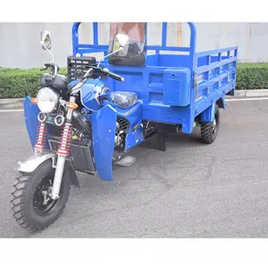 Ghana Tanzanie Ouganda Cameroun Congo Mali moteur de ventilateur de refroidissement par eau Trois roues Chariot Tricycle moto