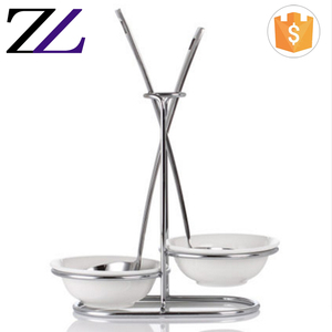 Service de buffet en porcelaine, restaurant de luxe, service de buffet, en acier inoxydable, station chauffe-soupe sur pied, louche de <span class=keywords><strong>soupière</strong></span> en céramique, 9 pouces, 5 étoiles - Product Image 4