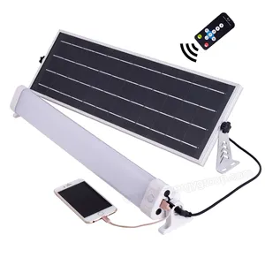 Sistema de luz solar com sensor de movimento pir 24w, sistema de luz