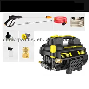 Portable car washer with high pressure cleaner water pump