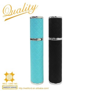 High Quality Custom Made Leather Wrapped Mini <b>Perfume</b> Spray <b>Atomizer</b> - Product Image 1