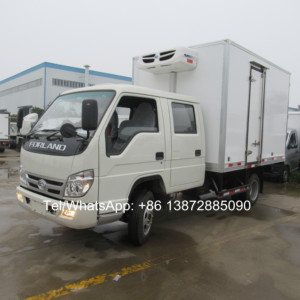 <span class=keywords><strong>Furgone</strong></span> <span class=keywords><strong>Refrigerato</strong></span> Foton Forland Aumark 3t 3,5 Tonnellate 4 Tonnellate Unità di Refrigerazione -5 Gradi Camion <span class=keywords><strong>Furgone</strong></span> con Box Frigorifero - Product Image 6