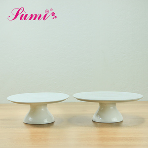 Hot Sale Custom Tableware <strong>Plate</strong> Layer Ceramic Cake <strong>Plate</strong> <strong>Stand</strong> for Wedding Party - Product Image 3