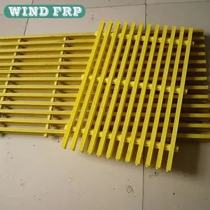 Fiberglass Grating Prices ISO9001 Certificate High Strength Corrosion Resistence Fiber Glass Pultrusion Grating