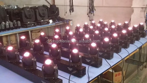 Câu lạc bộ đêm chùm dẫn DJ Ánh sáng 4-<span class=keywords><strong>head</strong></span> mini <span class=keywords><strong>LED</strong></span> chùm di chuyển đầu thanh <span class=keywords><strong>4x10W</strong></span> RGBW - Product Image 5