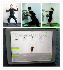 EMS <span class=keywords><strong>Chaleco</strong></span> de entrenamiento electroestimulador muscular máquina - Product Image 2