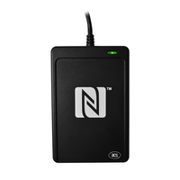 Lector de Tarjetas NFC USB Portátil de 13.56MHZ RFID ISO14443 ACR1252U