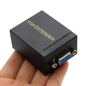 Extensor de Señal VGA de 60 Metros, <span class=keywords><strong>Amplificador</strong></span> Convertidor, <span class=keywords><strong>Cable</strong></span> <span class=keywords><strong>Ethernet</strong></span> Único RJ45 CAT-5E/6 - Product Image 1