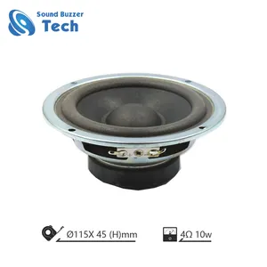 Nhà máy giá xe loa đơn vị 4.5 inch 4 ohm 15 w mạnh mẽ loud loa