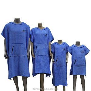 100% Spugna di Cotone Surf degli uomini stampati Personalizzati Con Cappuccio Adulto Spugna <span class=keywords><strong>Poncho</strong></span> - Product Image 3