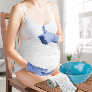 Kit de Yeso para Moldear el Vientre de Embarazada, Hazlo Tú Mismo, Europa - Product Image 5