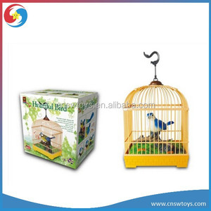 Giocattolo uccello con gabbia BO canto gioco - Product Image 2
