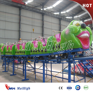 Conception personnalisée économique train <span class=keywords><strong>militaire</strong></span> ensembles utilisés carnaval grand ver vert manèges à vendre - Product Image 6