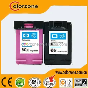 For hp 650 circuit reset ink cartridge iso19752 iso19798 stmc ce rohs hp deskjet 1015 1515 2515 2545 2645 3535 printer