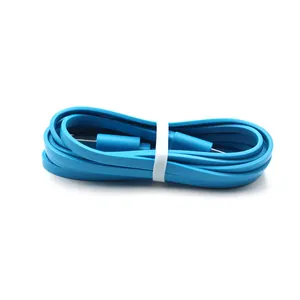 Groothandel draad connector oplader-USB Magnetic Kabel om Camera Oplader Data kabel Blauw Platte Draad Kabel Connector