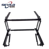 Charnière à ressort multifonctionnelle en fer et métal pour table basse relevable à fermeture douce, pour la maison et le bureau