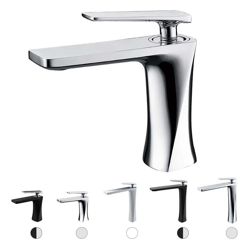 CUPC water mixer tap bathroom basin faucet with single handle