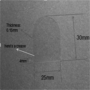 แผ่นฉนวนแบตเตอรี่ CR2032 CR2025 CR2016 AG13 LR44 <span class=keywords><strong>AA</strong></span> AAA PET, แถบฉนวนแบตเตอรี่, แถบดึงแบตเตอรี่ - Product Image 4
