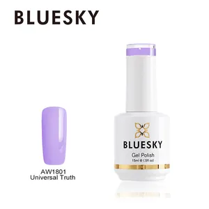 Bluesky esmalte de unha na moda 2022, esmalte em gel polonês com 12 cores para outono e inverno