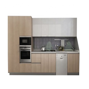 Thiết Kế Đơn Giản Sẵn Sàng Thực Hiện Tôi Hình Dạng Giá Rẻ Thiết Kế Tủ Bếp Nhỏ - Product Image 2