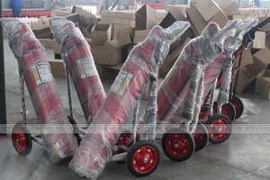 เครื่องดับเพลิงแบบรถเข็น <span class=keywords><strong>CO2</strong></span> รุ่น Welfare MTT25 น้ำหนัก 25 กก. สำหรับดับเพลิงประเภท B และ C พร้อมสายยางยาว 5 เมตร และหัวฉีด - Product Image 5