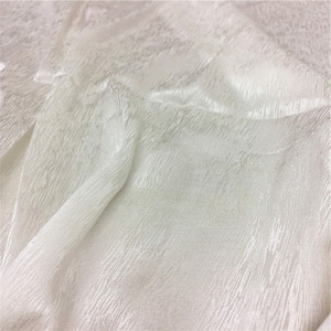 100% di seta broccato Jacquard raso tessuto di pizzo elastico per la creazione del vestito - Product Image 5