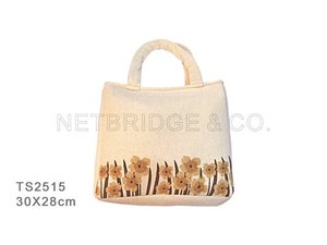Flower Shopping Bag/cotton shopping bag/foldable shopping bag - Product Image 1