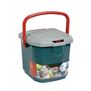 MJ-6018 di Alta Qualità 340Lx315Wx275mm Strumento Scatola di Plastica/Manico Lungo Portatile Su Misura Armadio Strumento Petto Per la Promozione a Tempo limitato