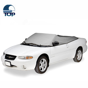 Chine intérieure logo design convertible couverture jaune <span class=keywords><strong>Tous</strong></span> Les Temps taffetas Automobile tailormade voiture couvre - Product Image 3