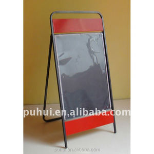 ชั้นวางป้ายแบบพับได้สำหรับโฆษณาทำทางเดินเป็นกรอบกันลมแข็งแรง - Product Image 3