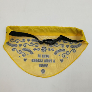 Collar de perro con impresión personalizada, bandana con hebilla ajustable, venta al por mayor - Product Image 4