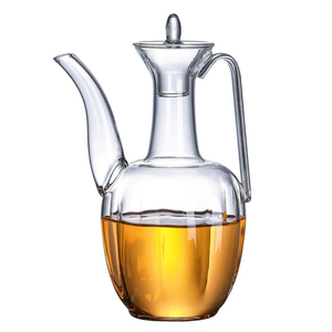 エココーヒー耐熱ガラスコーヒーポットティーポットアラビアンティーポット蓋付き600ml - Product Image 1