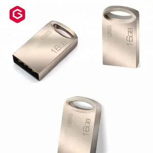 Custom Logo Mini Metal USB Flash Drive Memory USB Pen Drive