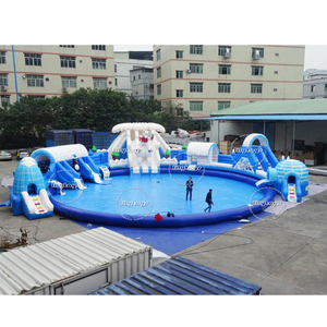 Quảng Châu Nhà Máy Giá Tốt Nhất <span class=keywords><strong>Inflatable</strong></span> Trượt Nước Với Hồ Bơi Thiết Bị Công Viên Nước <span class=keywords><strong>Inflatable</strong></span> Lilytoys Đã Sẵn Sàng Tàu - Product Image 1