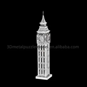 Neue 3D metall puzzle DIY SPIELZEUG modell Big Ben 3d lernspielzeug