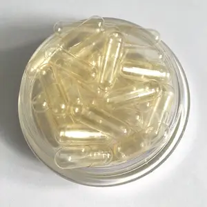 中国散装销售0号空明胶胶囊透明外壳
