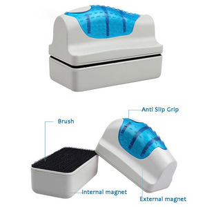 Handheld Magneet Aquarium Cleaner Fish Tank Aquarium Algen Cleaning Drijvende Schoon Borstel Glas Scrubber Aquatic Algen Cleaner - Product Image 2
