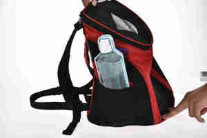 Side Pocket Trọng Lượng Nhẹ Và Xách Tay <span class=keywords><strong>Pet</strong></span> Du Lịch <span class=keywords><strong>Carrier</strong></span> Ba Lô - Product Image 6