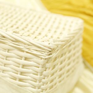 Cesta de mimbre con delineador de alta calidad, almacenamiento multifunción Natural y respetuoso con el medio ambiente, para bebidas LANTIAN/comida, venta al por mayor - Product Image 3