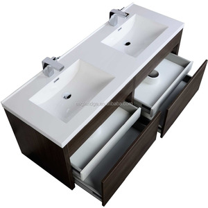 <span class=keywords><strong>Lavandino</strong></span> doppio a forma di l bagno vanità - Product Image 3