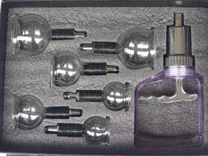 Nouvelle mode, ensemble de ventouses, <span class=keywords><strong>kit</strong></span> de 6 ventouses en verre, valise - Product Image 3