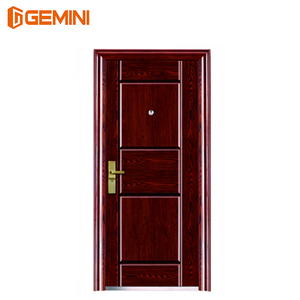 Puertas delanteras <span class=keywords><strong>de</strong></span> <span class=keywords><strong>caoba</strong></span>, <span class=keywords><strong>puerta</strong></span> <span class=keywords><strong>de</strong></span> acero <span class=keywords><strong>de</strong></span> seguridad, <span class=keywords><strong>precio</strong></span> barato ISO9001 - Product Image 3
