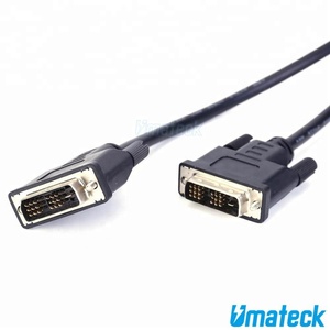 Bền DVI-<span class=keywords><strong>D</strong></span> 18 + 1 Duy Nhất Liên Kết Nam Để Nam Video <span class=keywords><strong>Cable</strong></span> Vàng Mạ Với Ferrite Hỗ Trợ 2560X1600 Cho Máy Tính, DVD, Máy Tính Xách Tay, HDTV - Product Image 5