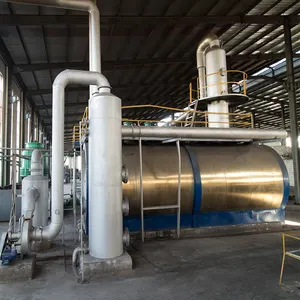 Pyrolysis Tyre Waste Tyre Pyrolysis Oil To Diesel Distillation Equipment/Recycling Machine