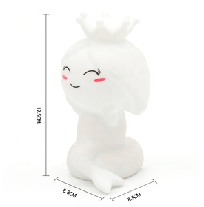 Veilleuse <span class=keywords><strong>sirène</strong></span> en peluche pour enfants, lampe pour la nuit, mignonne, nouveauté - Product Image 1
