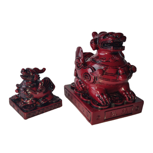 รูปปั้นจีน Fengshui Pi Yao,เรซิ่น Pi Sou , PiXiu - Product Image 2