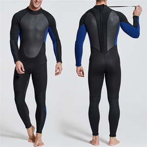 Traje de neopreno largo para hombre, con cremallera trasera, al por mayor - Product Image 5