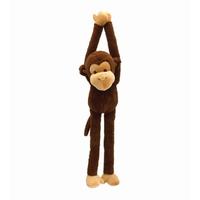 Jouets en peluche suspendus de 55 cm, singe sauvage, jouets en peluche à long bras, jouet en peluche doux, lion, éléphant, girafe, jouet en peluche suspendu